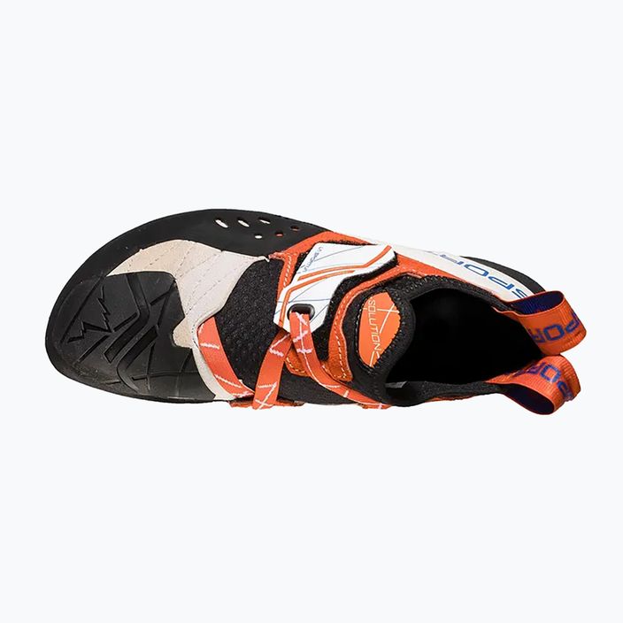 La Sportiva pánská lezecká obuv Solution white-orange 20H000203 15