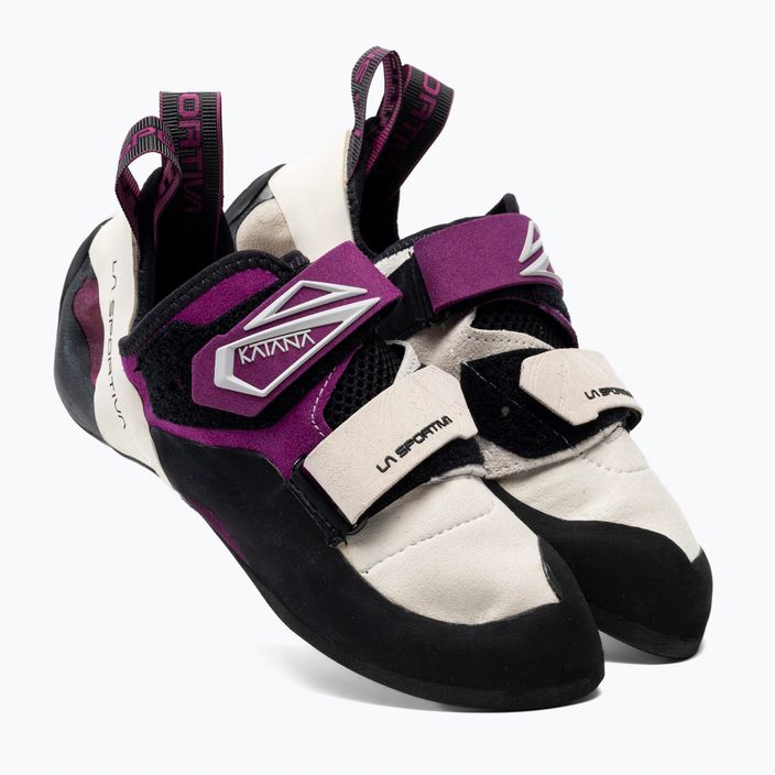 La Sportiva Katana dámská lezecká obuv bílo-fialová 20M000500 4