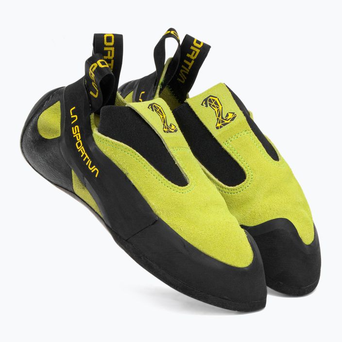 Lezecká obuv La Sportiva Cobra yellow/black 20N705705 4