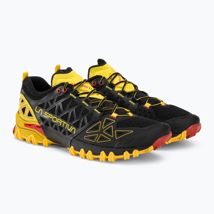 La Sportiva Bushido II pánská běžecká obuv black/yellow 36S999100 4