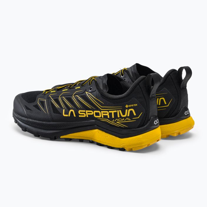 Pánská zimní běžecká obuv La Sportiva Jackal GTX black/yellow 46J999100 3
