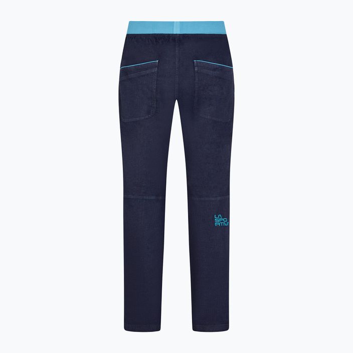 Pánské lezecké kalhoty La Sportiva Cave Jeans tmavě modré H97610624 2