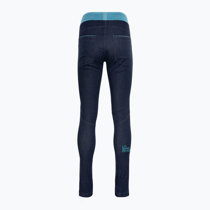 La Sportiva dámské turistické kalhoty Miracle Jeans jeans/topaz 2