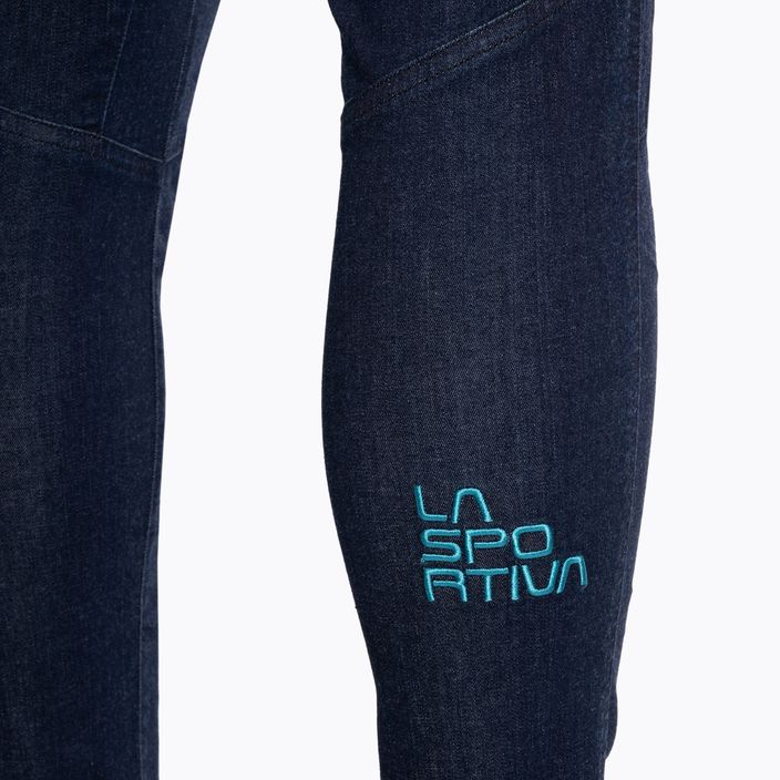 La Sportiva dámské turistické kalhoty Miracle Jeans jeans/topaz 4