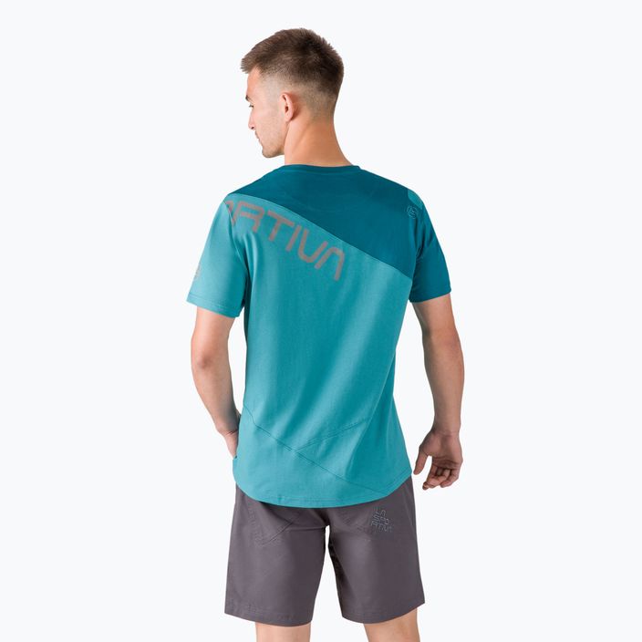 Pánské lezecké tričko La Sportiva Float modré N00624623 3