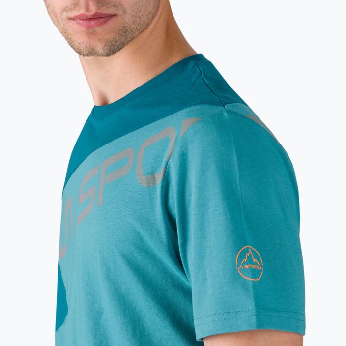 Pánské lezecké tričko La Sportiva Float modré N00624623 4