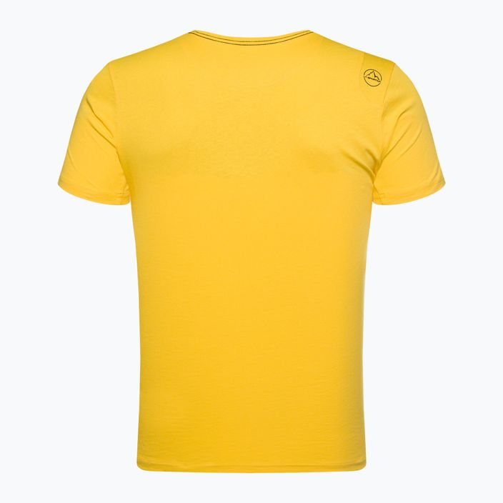 La Sportiva pánské lezecké tričko Snídaně žlutá H32100100 2