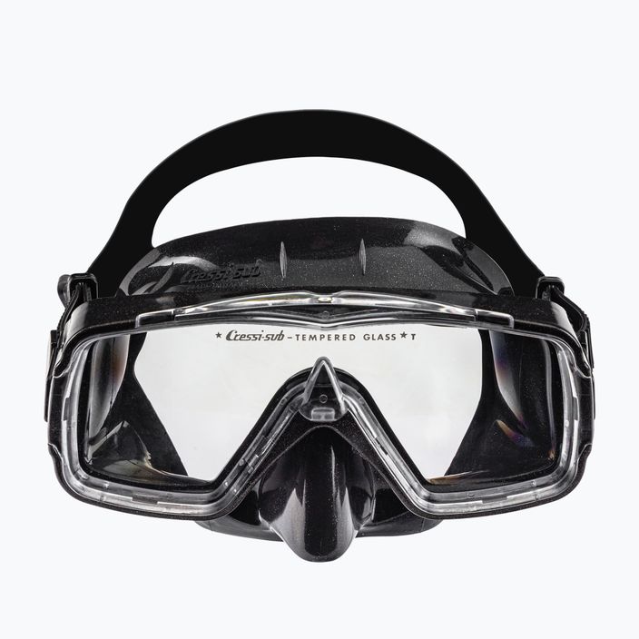 Šnorchlovací maska Cressi Sirena černáa DN202000 2