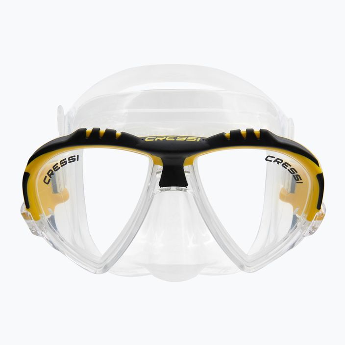 Potápěčská maska Cressi Matrix žlutá DS301010 2