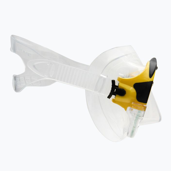 Potápěčská maska Cressi Matrix žlutá DS301010 3
