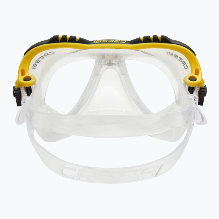 Potápěčská maska Cressi Matrix žlutá DS301010 5