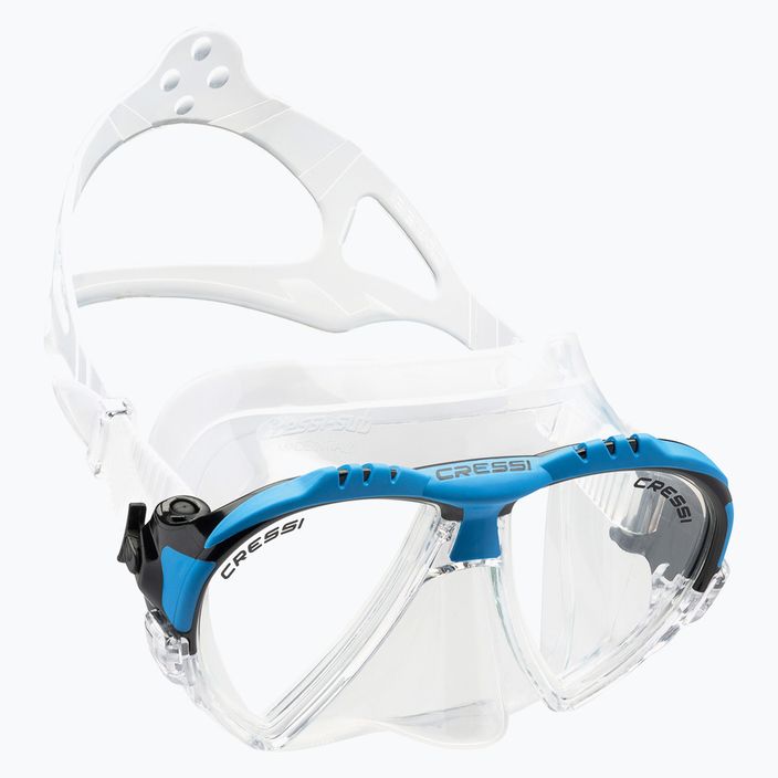 Potápěčská maska Cressi Matrix modrá DS301020 6