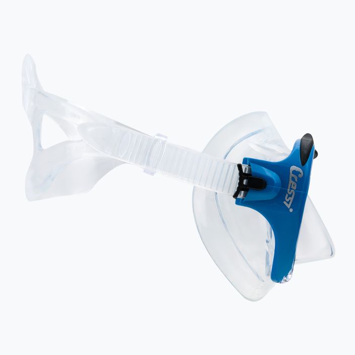 Potápěčská maska Cressi Lince modrá DS311020 3
