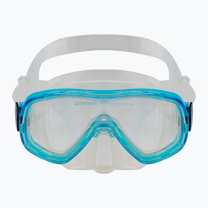 Cressi Rondinella Kid Dive set maska + šnorchl + ploutve modrá CA189235 6