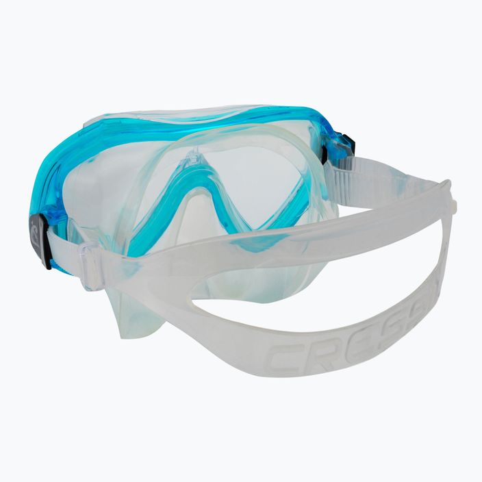 Cressi Rondinella Kid Dive set maska + šnorchl + ploutve modrá CA189235 8