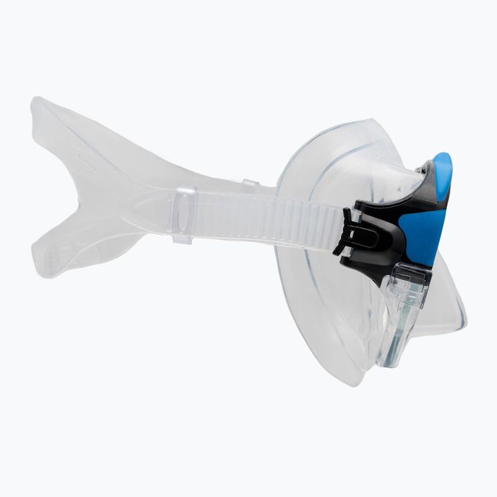 Potápěčský set Cressi Matrix + maska Gamma + šnorchl modrý DS302501 3