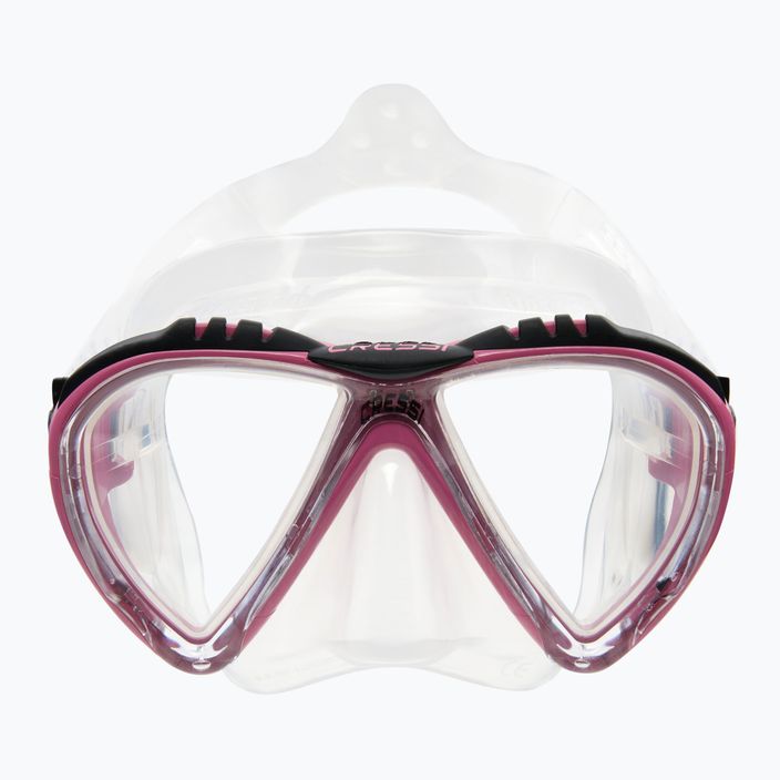 Růžová potápěčská maska Cressi Lince DS311040 2