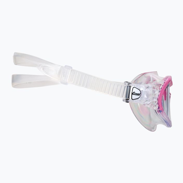 Dětská plavecká maska Cressi Mini Cobra růžová DE202040 3