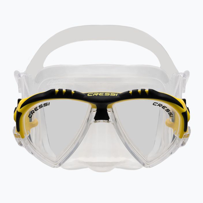 Potápěčská sada Cressi Matrix + maska Gamma + šnorchl žlutá DS302504 2