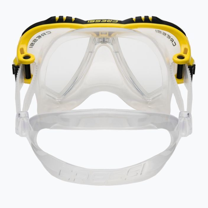 Potápěčská sada Cressi Matrix + maska Gamma + šnorchl žlutá DS302504 5