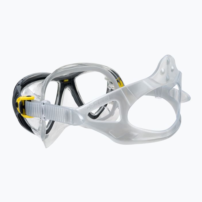 Potápěčská maska Cressi Big Eyes Evolution žlutá DS340010 4