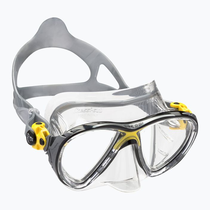 Potápěčská maska Cressi Big Eyes Evolution žlutá DS340010 6