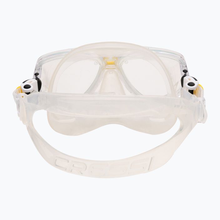 Potápěčský set Cressi Marea + maska Gamma + šnorchl žlutá/bezbarvá DM1000051 5