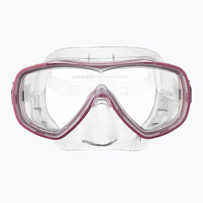 Potápěčská maska Cressi Onda clear/pink 2