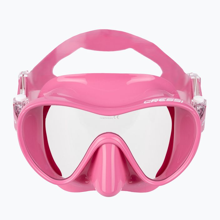 Potápěčská maska Cressi F1 růžová ZDN284000 2
