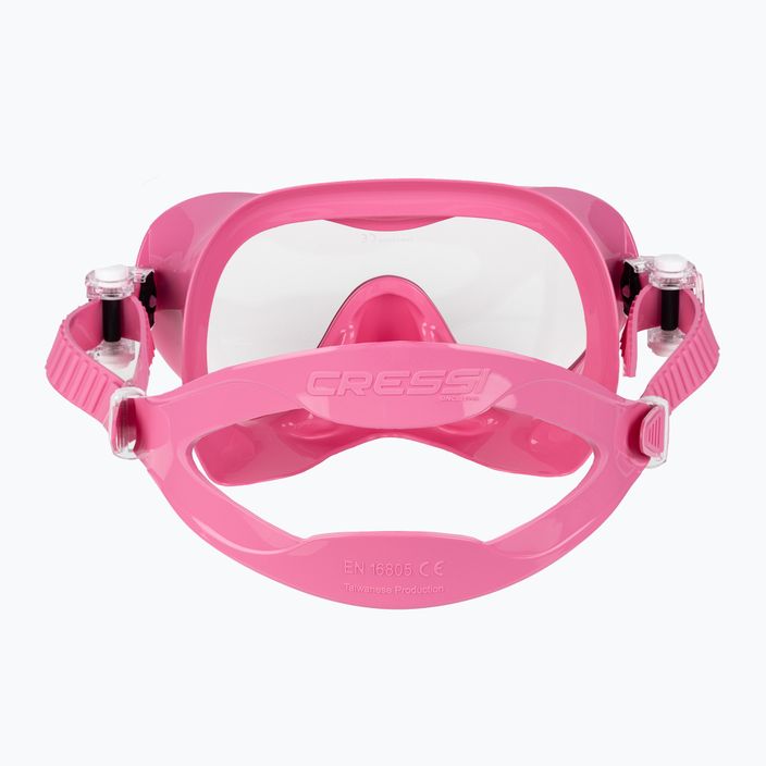 Potápěčská maska Cressi F1 růžová ZDN284000 5