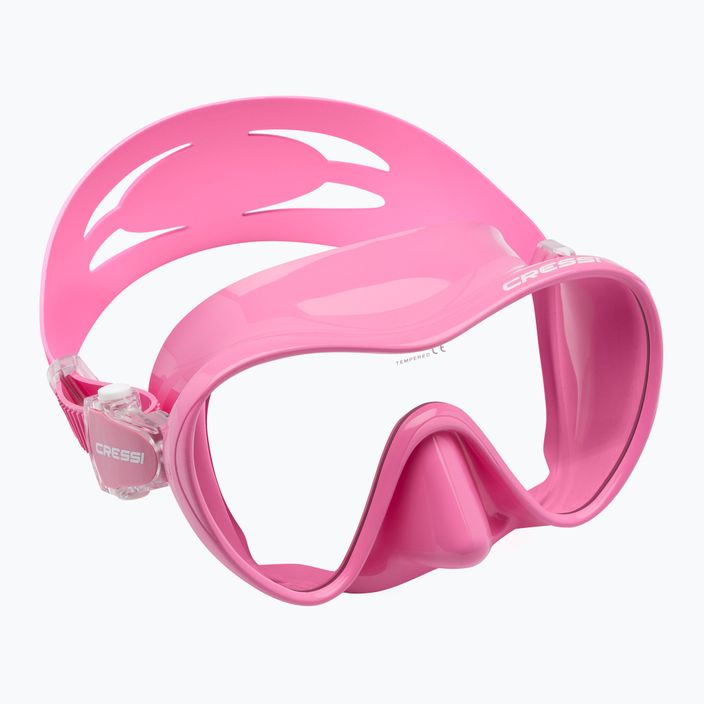 Potápěčská maska Cressi F1 Small růžová ZDN311040 5
