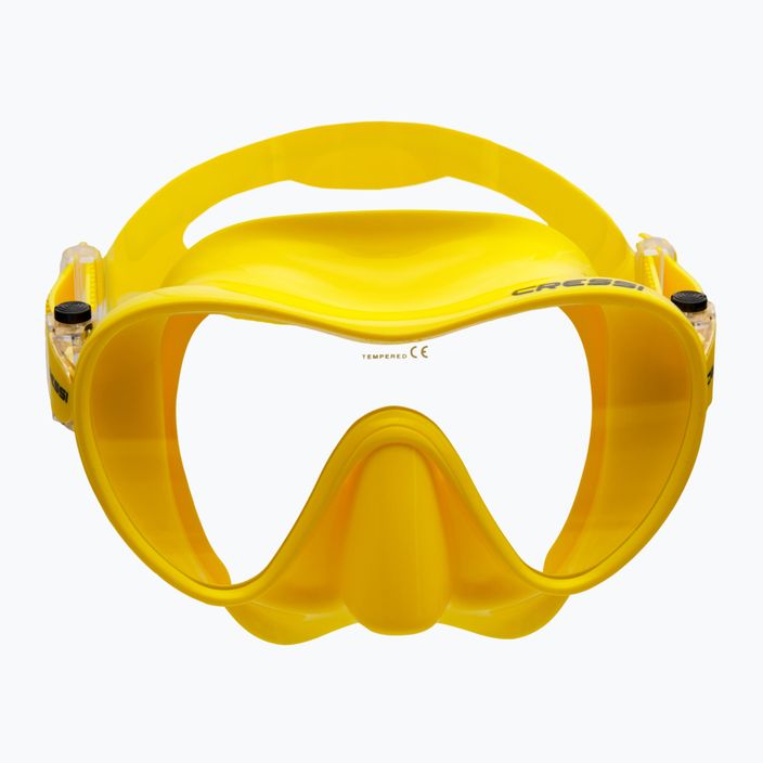 Potápěčská maska Cressi F1 Yellow ZDN281010 2