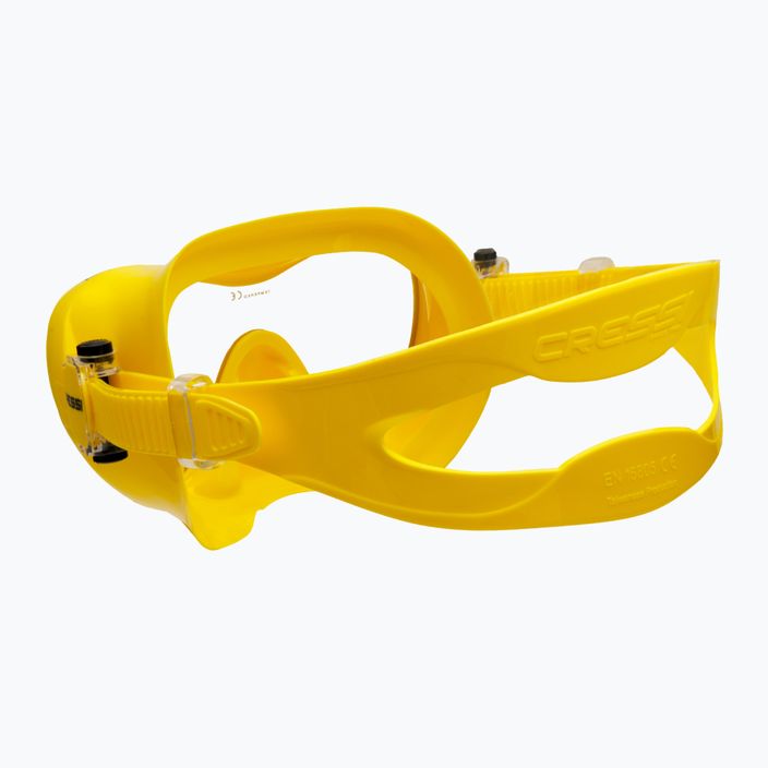 Potápěčská maska Cressi F1 Yellow ZDN281010 4