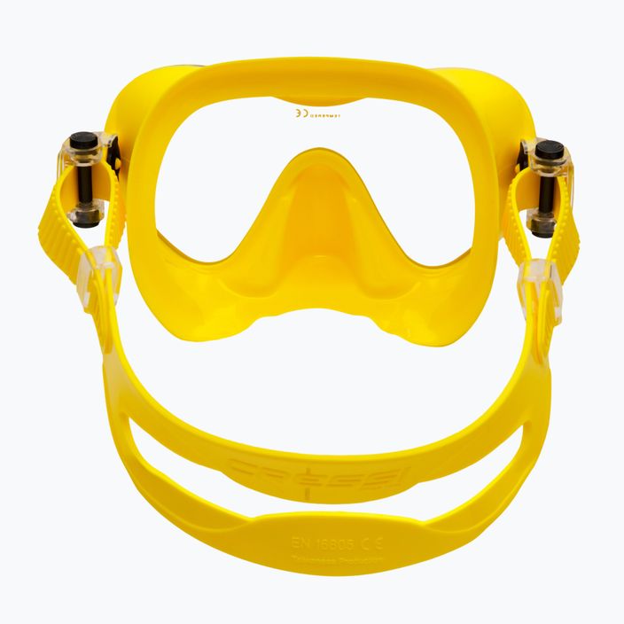 Potápěčská maska Cressi F1 Yellow ZDN281010 5