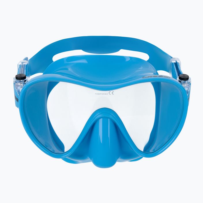 Potápěčská maska Cressi F1 Small modrá ZDN311020 2