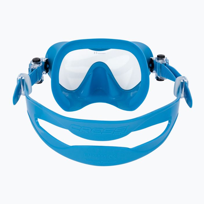 Potápěčská maska Cressi F1 Small modrá ZDN311020 5
