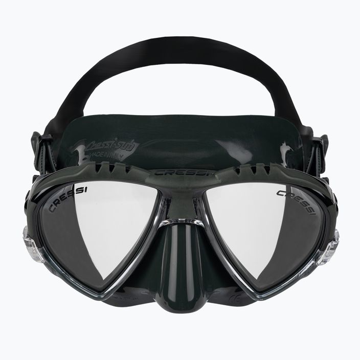 Potápěčská maska Cressi Matrix zelená DS309850 2