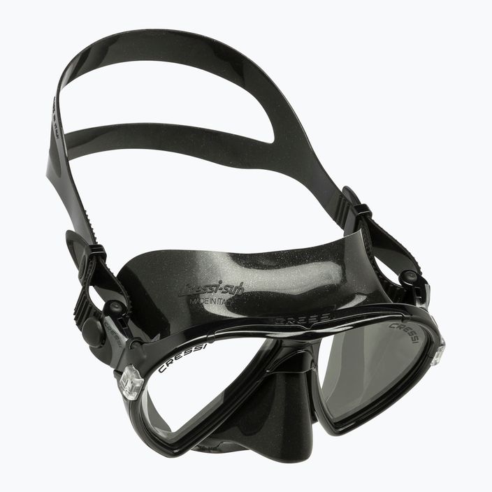 Šnorchlovací set Cressi Maska + šnorchl Gama černá WDM1000125 2