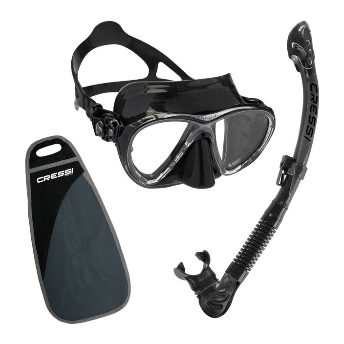 Potápěčská sada Cressi Big Eyes Evolution + maska Alpha Ultra Dry + šnorchl černá WDS337550 2