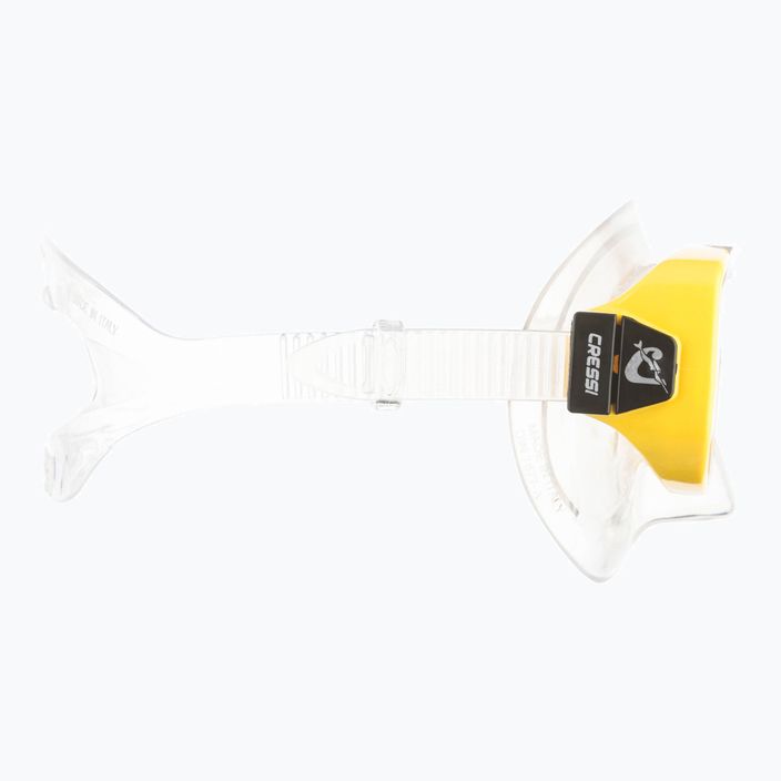 Dětská potápěčská maska Cressi Piumetta yellow 4