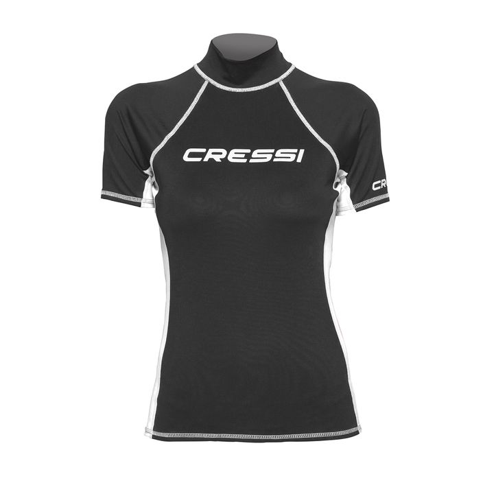 Dámské plavecké tričko Cressi Rash Guard S/SL černá/bílá LW476853 2