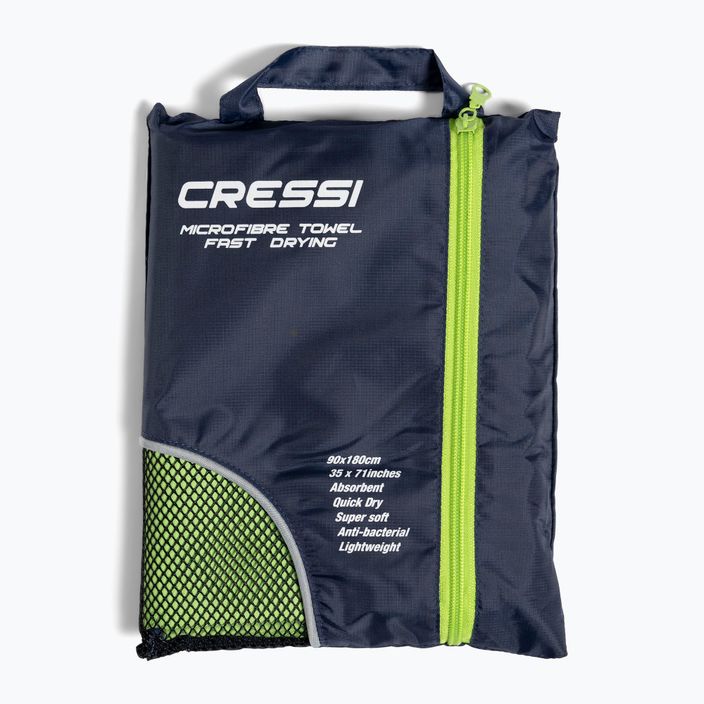 Ručník z mikrovlákna Cressi Fast Drying Towel Green XVA870098 5
