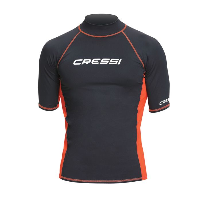 Cressi Rash Guard pánské plavecké tričko oranžovo-černé XLW478404 2