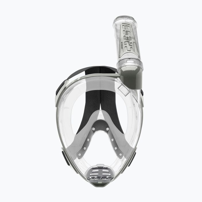 Cressi Duke Dry šedá celoobličejová maska pro šnorchlování XDT000000 6