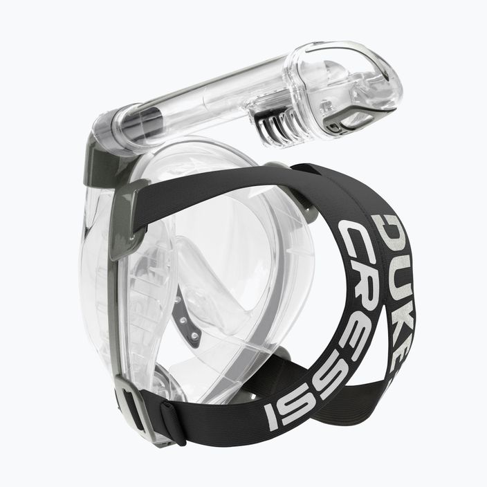 Cressi Duke Dry šedá celoobličejová maska pro šnorchlování XDT000000 8