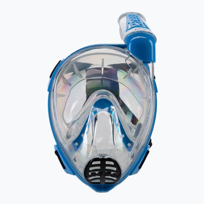 Celoobličejová maska Cressi Duke Dry pro šnorchlování modrá XDT000020 2