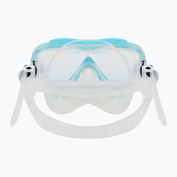 Cressi Mini Palau Dětská potápěčská sada maska + šnorchl modrá CA123029 9