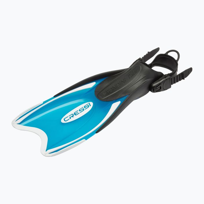 Cressi Mini Palau Dětská potápěčská sada maska + šnorchl modrá CA123029 12
