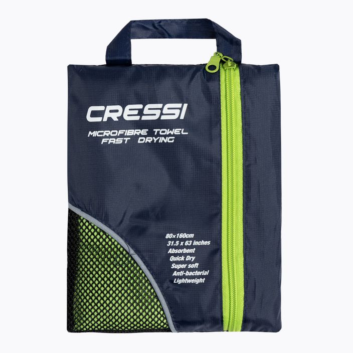 Ručník z mikrovlákna Cressi Fast Drying Towel zelenomodrý XVA870080 5