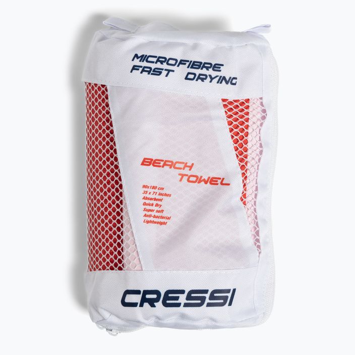 Rychleschnoucí ručník Cressi Microfiber Stripe červený XVA871160 5